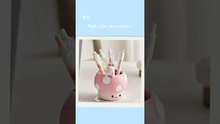 Tips to decorate your study table 🎀#aesthetic #studytable #school #trending #shorts #vivia al a