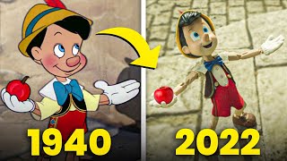 How Pinocchio Animation Evolved Since 1940