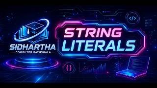 Characteristic 8 String literals in python | Class 11 Computer Science | Python Programming in Hindi