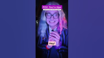 POV: You are Ajax and your trying to get Enid’s attention!! #cosplay #shorts #cosplayskit