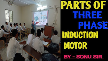PARTS OF SQUIRREL CAGE INDUCTION MOTOR IN HINDI||ELECTRICIAN||SUJAN ITI || BEST ITI IN GAYA