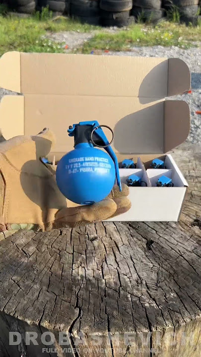 TRAINING HAND GRENADES #shorts #review #shootingrange #ammo #military #weapon
