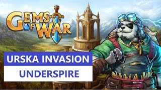 Gems of War - Urska Invasion Event &amp; Shentang Underspire