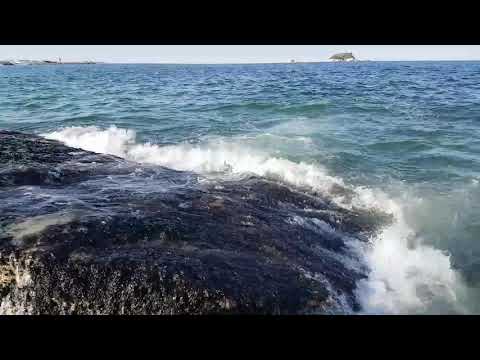 바다 바닷가 해변 파도소리, 잠이 잘오는 소리 wave sounds - 백색소음 white noise ASMR