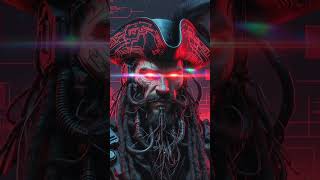 Cyborg Blackbeard #cryptoart #nft #digitalart