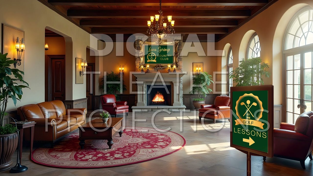 NEW High School Musical 2 Scenic Projections  |  DIGITAL THEATRE PROJECTIONS