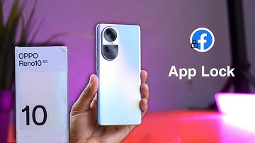 How to Set App Lock in OPPO Reno 10 | OPPO Reno 10 5G me App Lock Kaise Kare