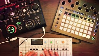 DAWless Lofi Hip Hop Jam (OP-1 Live Looping)