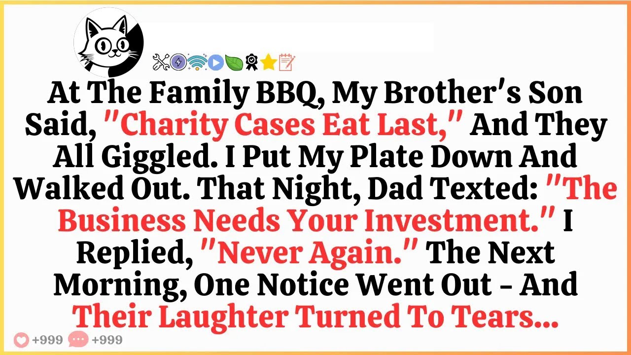 At a Family BBQ, My Nephew Mocked Us—and Everyone Laughed