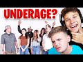 Can We Guess Who Is UNDER AGE? - Cut React