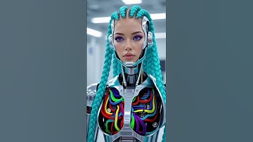 Meet the blue-braided humanoid robot: expressive face and motion