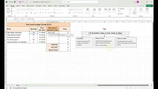 Spreadsheets | IF function | Module 4.3 Activity 1 No 4