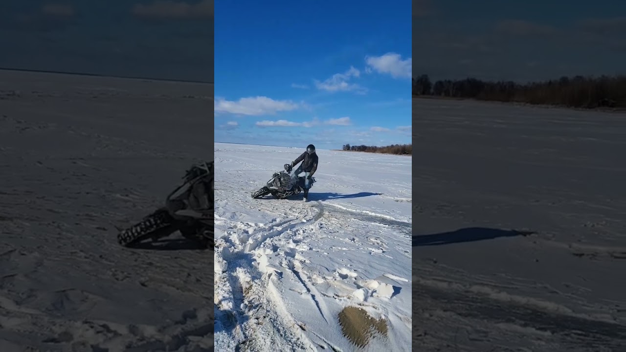 Tiger 800 xc, gs 1200 on snow