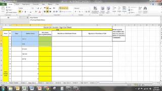 SfS Procedures Training: Attendance/Snack Roster and Sign Out Sheets