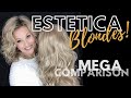 MEGA Estetica BLONDES Wig Review | 10 BLONDES - 10 STYLES | INDOOR/OUTDOOR looks!