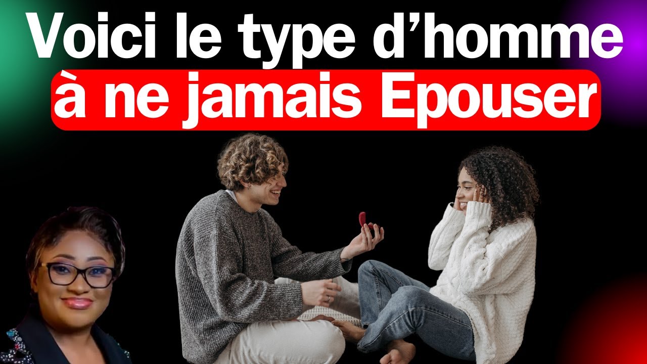 Voici le type d’homme à ne jamais Epouser. Pasteur Joelle Kabasele
