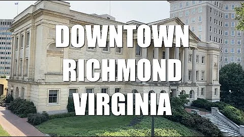 WALKING TOUR RICHMOND VIRGINIA DOWNTOWN GRAFFITI AND HISTORIC LANDMARKS