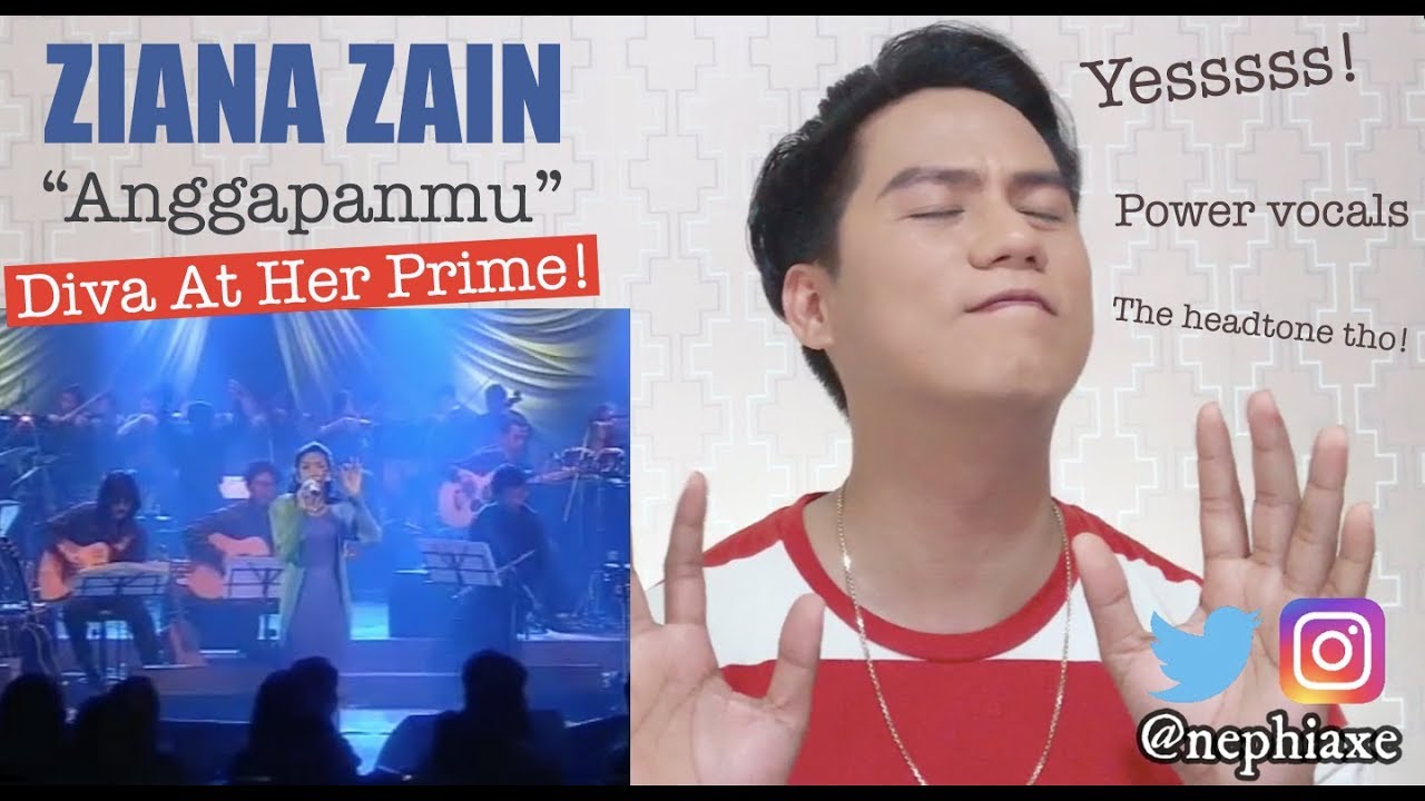 Ziana Zain - Anggapanmu (Unplugged Concert) | REACTION