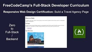 Zero to Full-Stack/Backend part 2 | Build a Travel Agency Page | No commentary