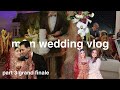 M N WEDDING VLOG PT 3 فینال بزرگ پذیرایی رقص رخستی برفی و نشتای خوشمزه پاکستانی 
