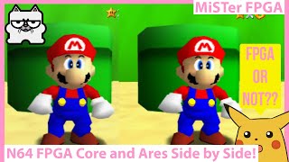 MiSTer FPGA N64 Core Updates! FPGA vs Ares Emulator! Nintendo 64 Emulation Compared