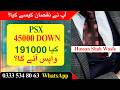 PSX 45000 DOWN | WILL RECOVER 191000 | Hussain Shah Wasfi | The 1% Mindset
