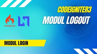 Codeigniter 3 Login - Modul Logout #06
