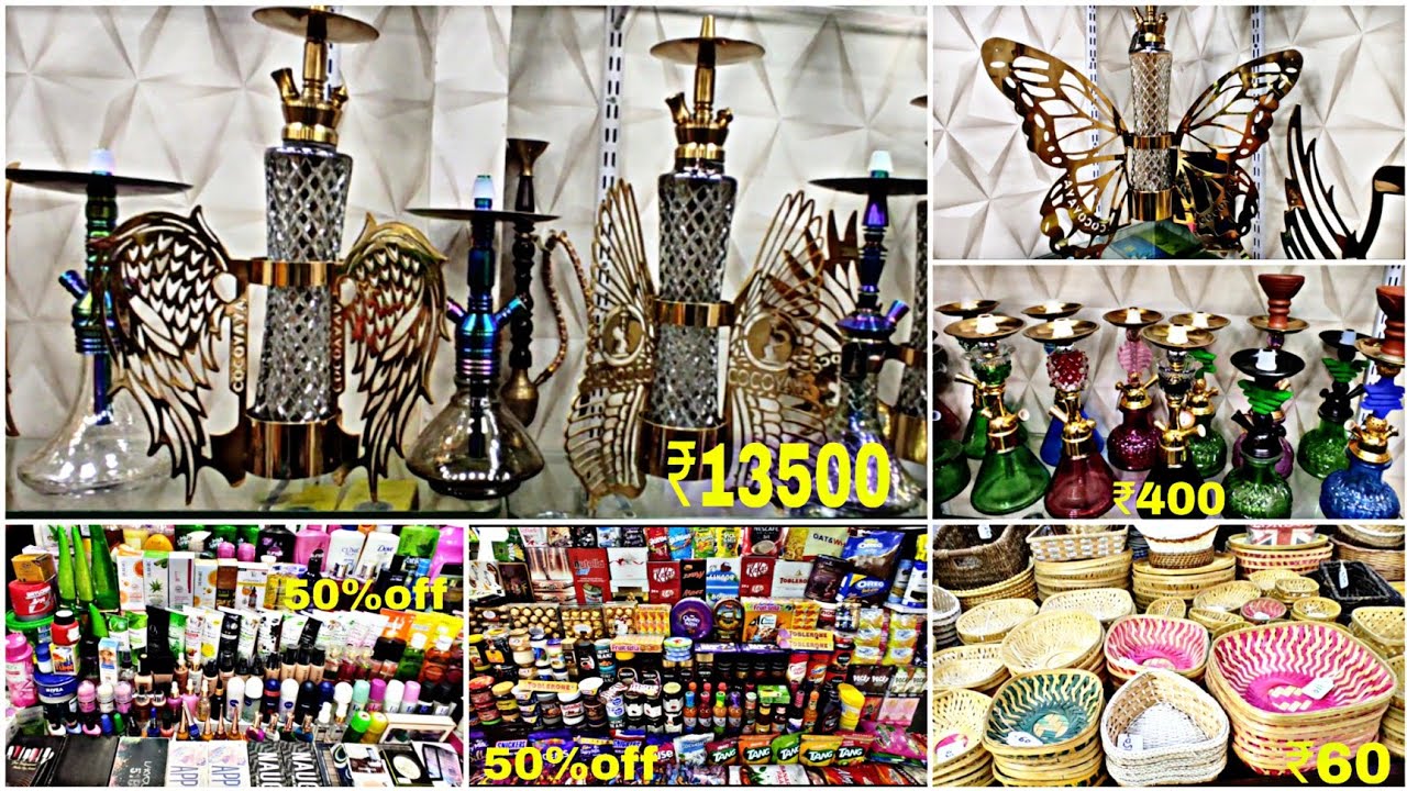 Crawford Market Me Hookah Cheapest Rate Me 🤷🏻‍♂️ Chocolate's 50Off