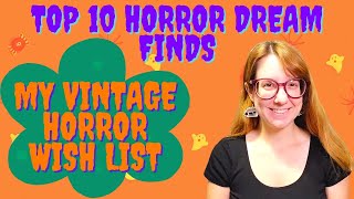 Top 10 Vintage Horror Books Wish List | Paperbacks from Hell Dream Finds