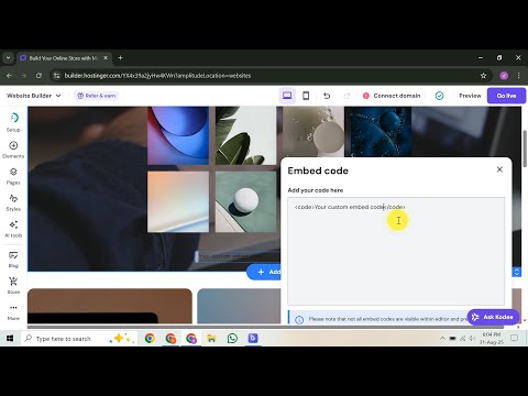 How to Add Countdown Timer on Hostinger