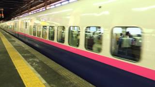 E2系J13編成たにがわ470号 大宮発車