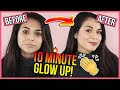 How to Do Makeup Faster (5 TIPS) ⚡️ QUICK Drugstore Makeup Tutorial