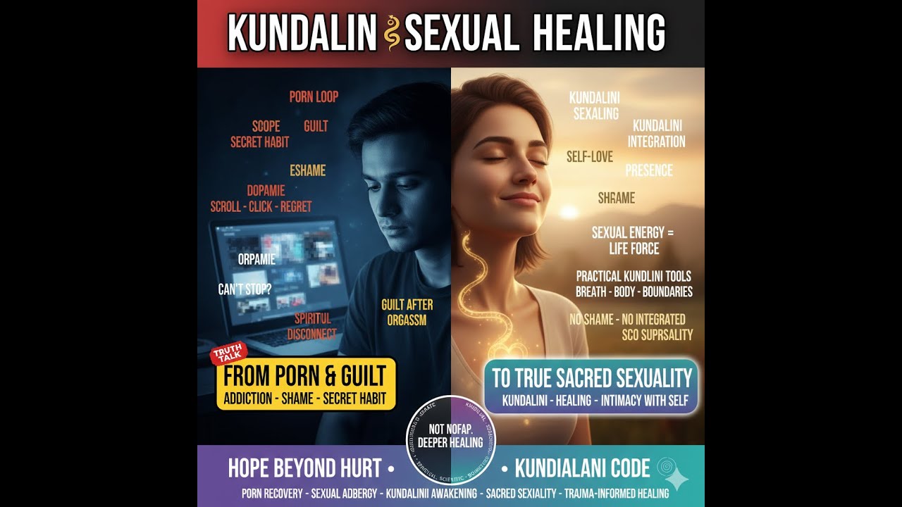 Porn से Guilt तक: Kundalini Sexual Healing Guide – Shame को Sacred Sexuality में कैसे बदलें?