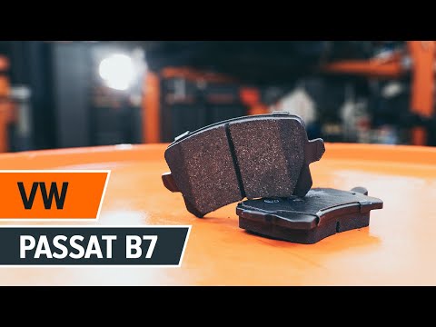 How to change rear brake pads on VW PASSAT B7 Saloon [TUTORIAL AUTODOC]