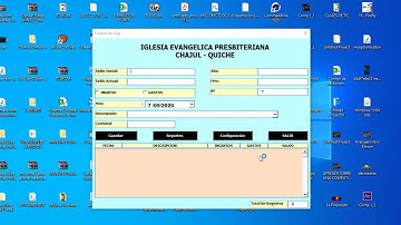 sistema para el control de caja en visual basic