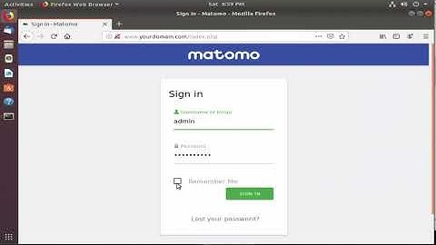 How To Install Matomo Web Analytics WITH Apache2 on Ubuntu 18.04