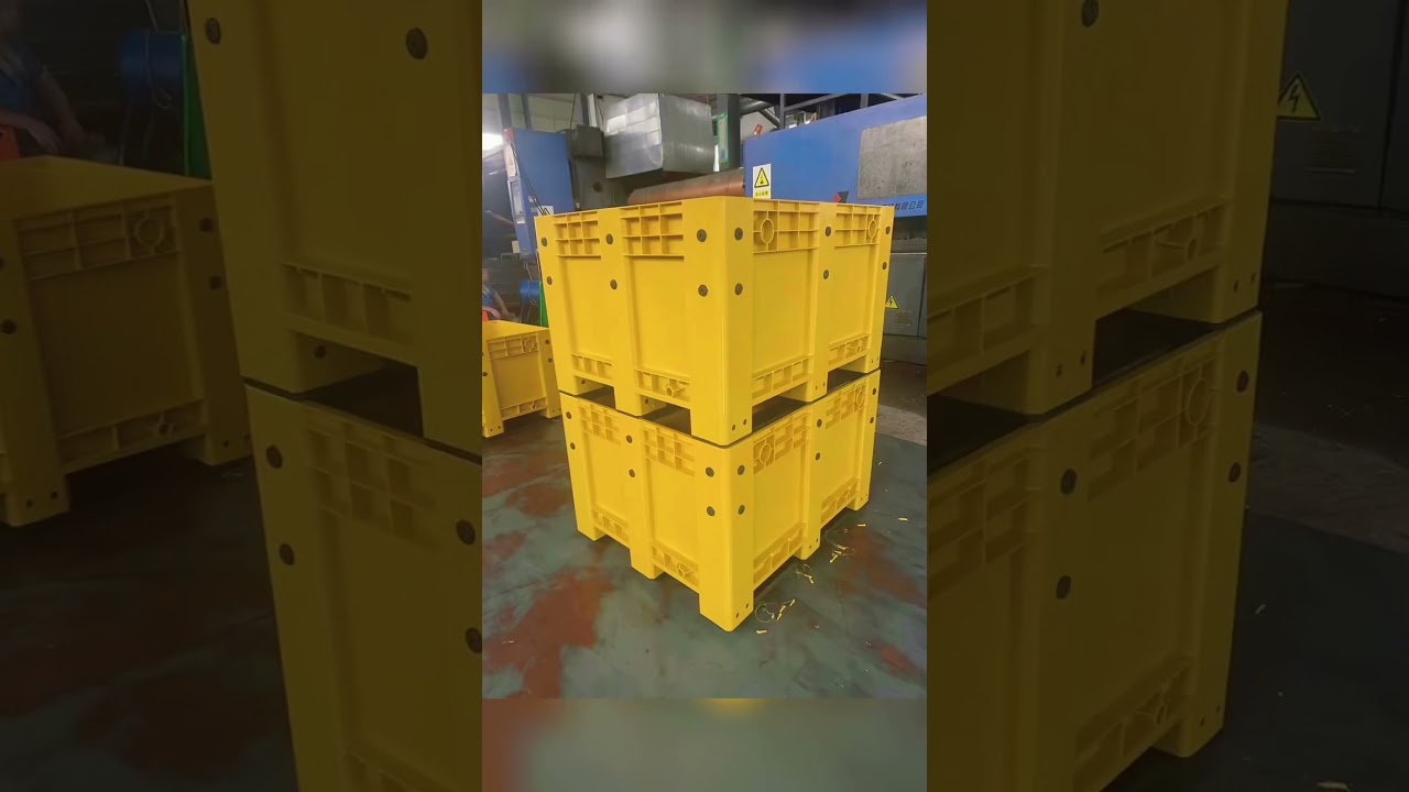 Plastic pallet conatiner, plastic box, sea food storage container