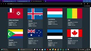 Create a Country Data Fetcher with HTML, CSS, and JavaScript |  #webdevelopmenttutorial