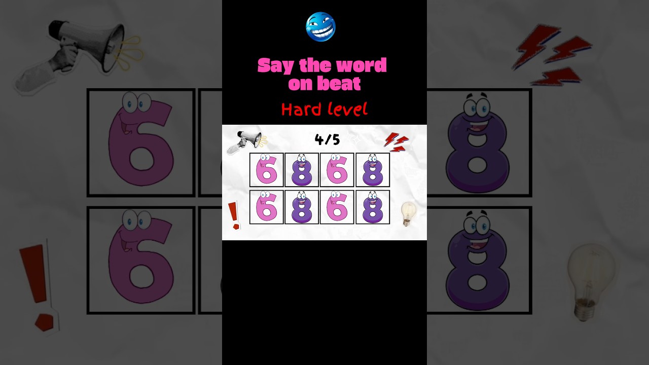 Say the word on beat 