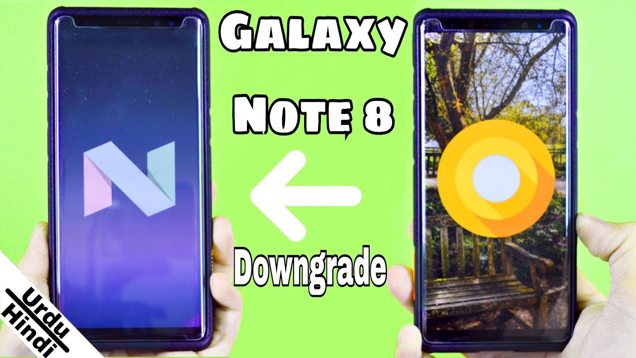 Downgrade Galaxy Note 8 Exynos From Oreo To Nougat And Fix Imei - how to downgrade roblox only for android youtube