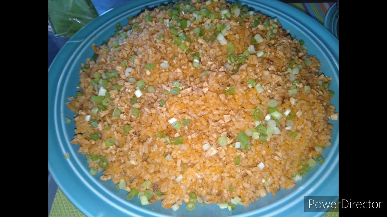 Aligue Fried Rice 2 (my own recipe) YouTube