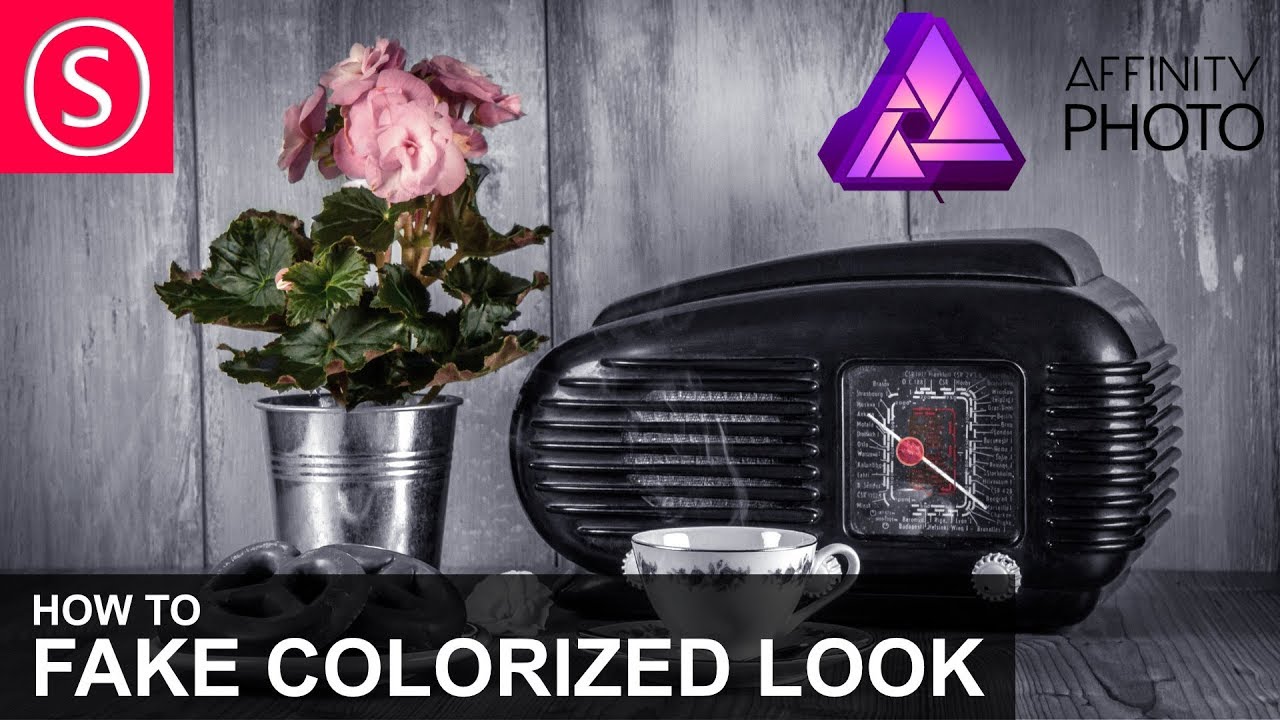 Affinity Photo – Fake Colorized Look Affinity Photo – Fake Colorized Look
