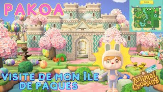 🌺ISLAND TOUR Visite de Pakoa ma dernière île de Pâques | Animal Crossing New Horizon #animalcrossing