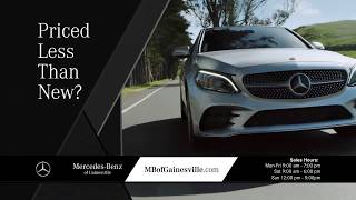 Experience World-Class Design & Power with Mercedes-Benz of Gainesville's CPO Inventory!