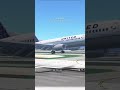 United 737-700 B-U-T-T-E-R #swiss001landing