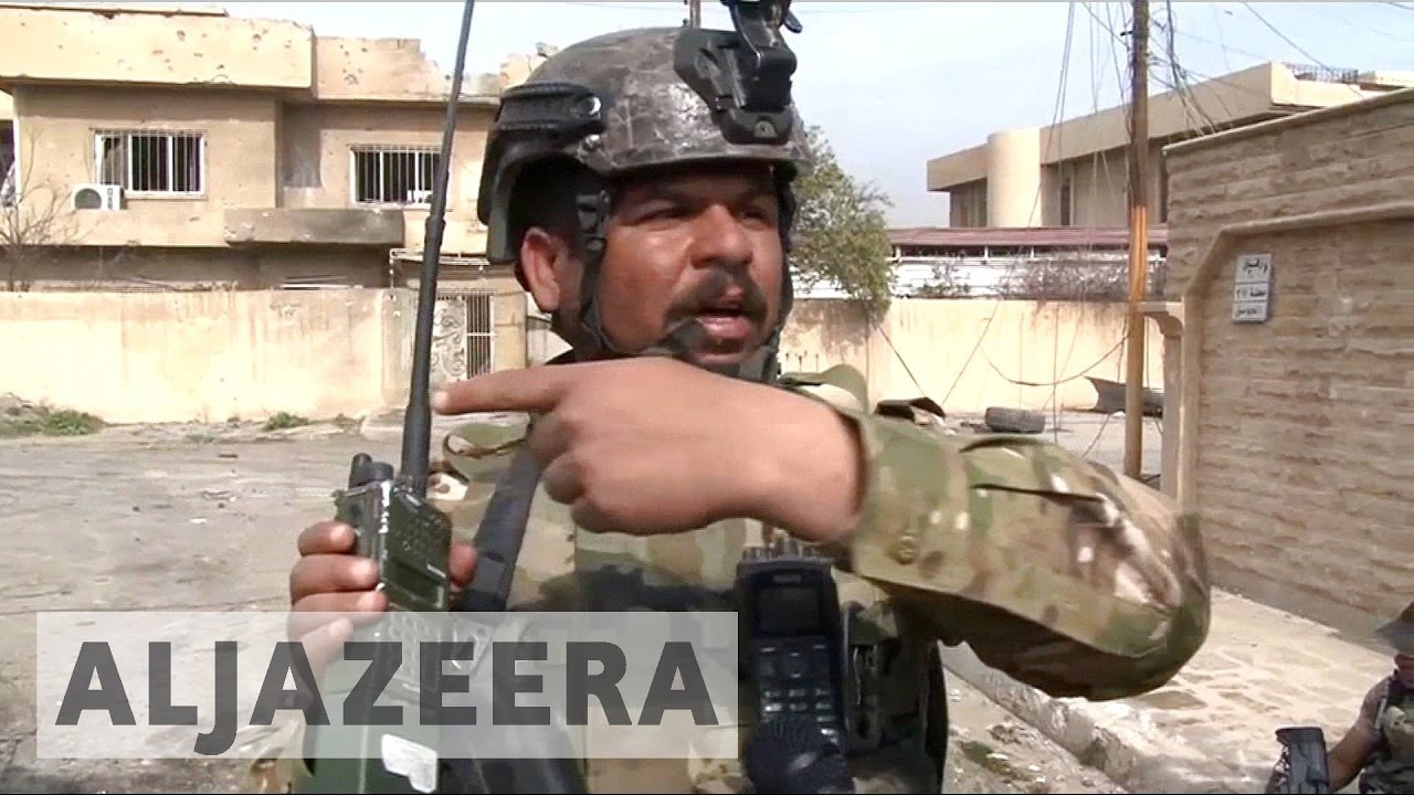 تقترب القوات العراقية من المباني الحكومية في غرب الموصل