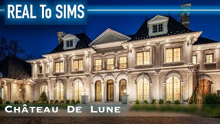 The Sims 4 Speed Build: Luxury French Mansion | Chateau De Lune | Parisian Mansion | No CC