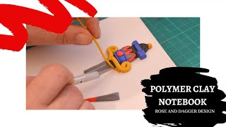 HOW TO | Sculpting a polymer clay notebook