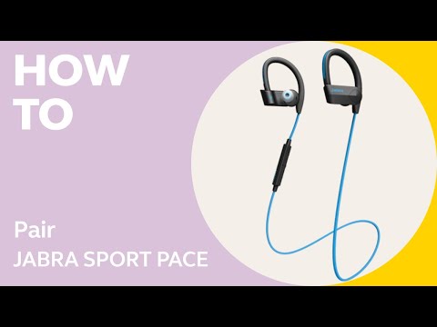 How to connect (pair) your Jabra Sport Pace Wireless to your mobile phone