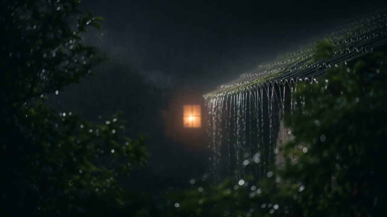 Calm Rainfall – Embrace the Serenity of Night